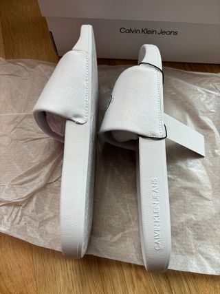 Chanclas Calvin Klein Jeans Blancas