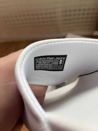 Chanclas Calvin Klein Jeans Blancas