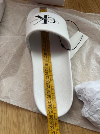 Chanclas Calvin Klein Jeans Blancas