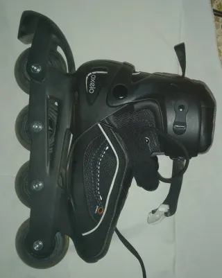 Patines en línea Oxelo negros. Talla 39'5