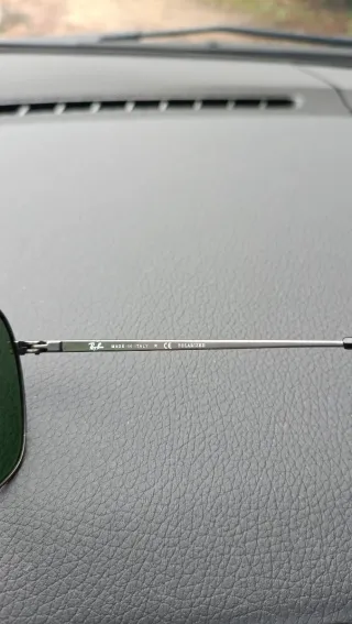 Gafas de Sol Ray-Ban Verdes y Plateadas