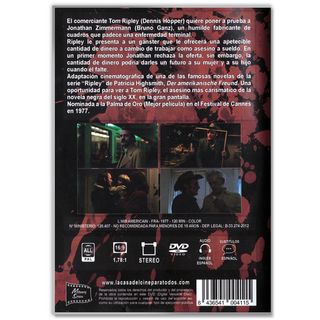 EL AMIGO AMERICANO ( Thriller, Wim Wenders, Drama)