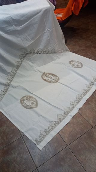 Cortina antigua modernista.