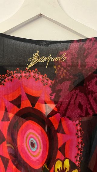 Blusa Desigual floral multicolor