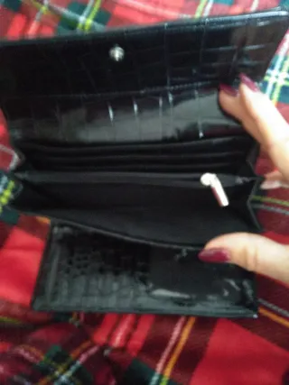 Portafoglio donna grande Segue nero