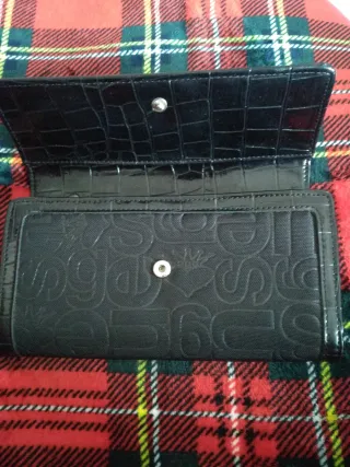 Portafoglio donna grande Segue nero