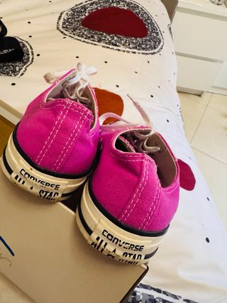 Zapatillas Converse All Star Rosas Talla X