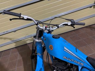 Bultaco Sherpa 199A Trial Moto Azul