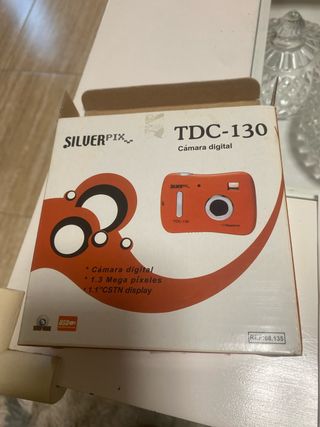Cámara Digital SilverPix TDC-130 Naranja