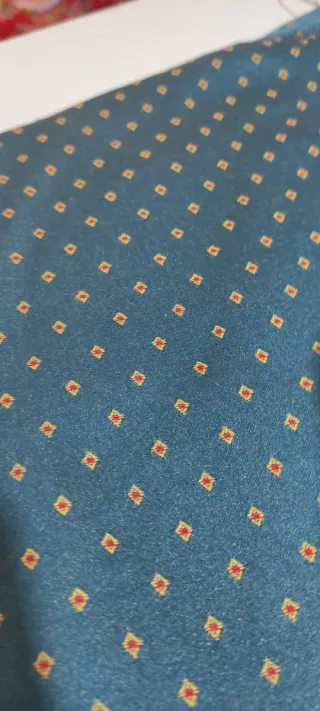 Chaleco Fallero Tapicería Azul y Dorado