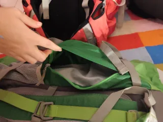 Zaino da trekking 70+10l