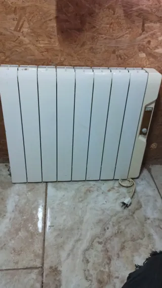 Radiador calor blaco