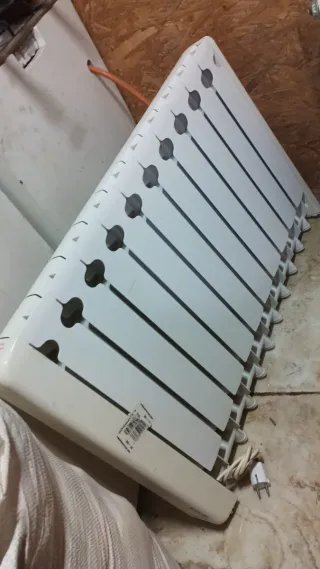 Radiador calor blaco