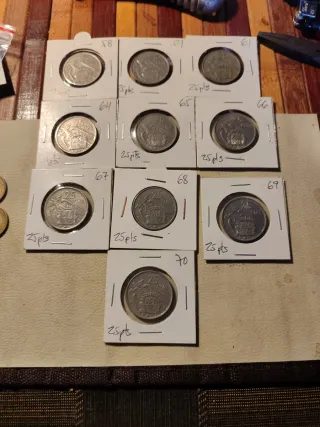 Monedas de colección reservadas para Francisco