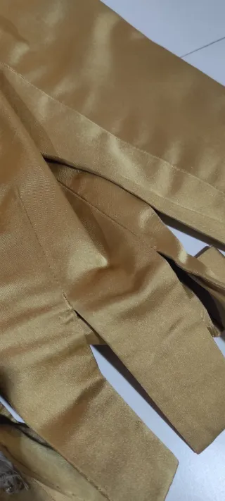 Corpiño Fallera Raso Dorado