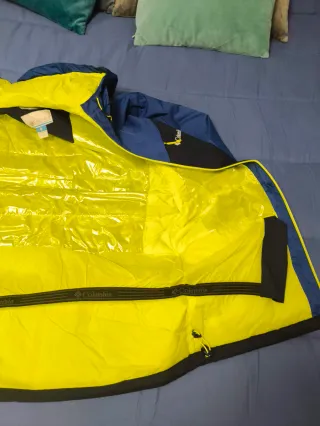 Chaqueta Columbia Iceberg Point II Azul/Negra