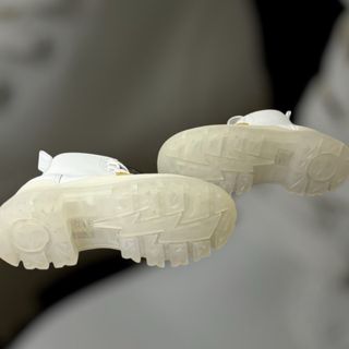 Botines Buffalo veganos blancos talle 36