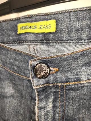 Jeans Versace vintage blu