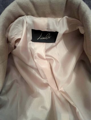 Cappotto Lizalù Cammello Donna