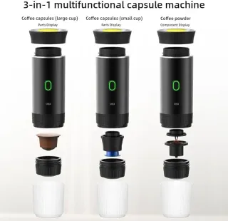 Cafetera Espresso Portátil Miniespresso USB