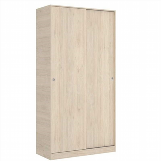 Armario 100x204x50cm 2 Puertas Correderas. Nature