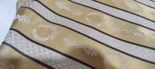 Chaleco Fallero Talla 58 Dorado y chocolate