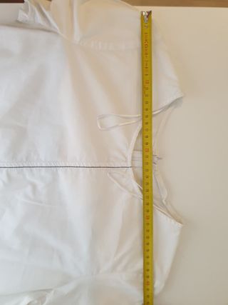 Blusa blanca Mango Talla S