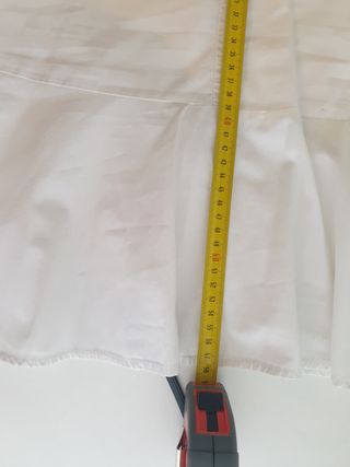 Blusa blanca Mango Talla S