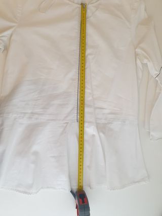 Blusa blanca Mango Talla S