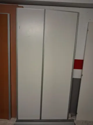 2 Puertas Correderas Blancas
