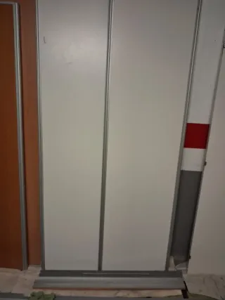 2 Puertas Correderas Blancas