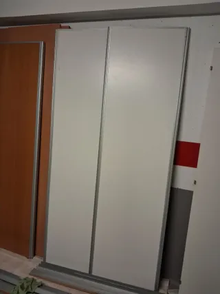 2 Puertas Correderas Blancas
