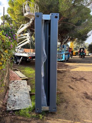 Caseta de obra/oficina plegable