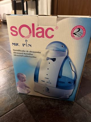 Humidificador Solac Mr. Pin Azul/Blanco