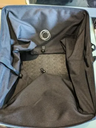 TEXTIL DE SILLA Y CESTA  BUGABOO CAMALEÓN 3 NEGRO