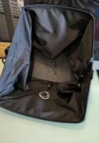 TEXTIL DE SILLA Y CESTA  BUGABOO CAMALEÓN 3 NEGRO