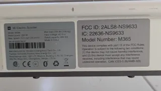 Patinete Eléctrico Xiaomi M365 Clásico