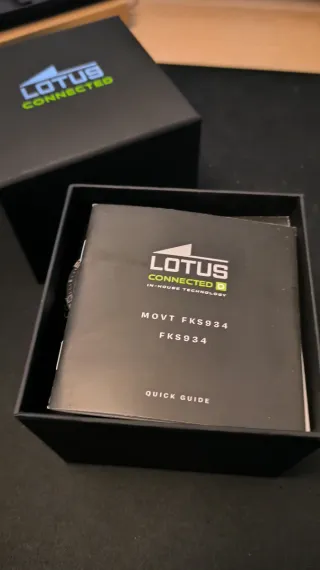 Reloj Lotus Connected Negro y Verde