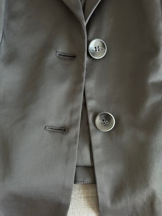 Americana Mango Negra Fiesta Talla M