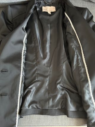 Americana Mango Negra Fiesta Talla M