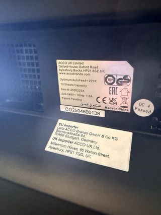 Trituradora Rexel Optimum Auto Feed+225