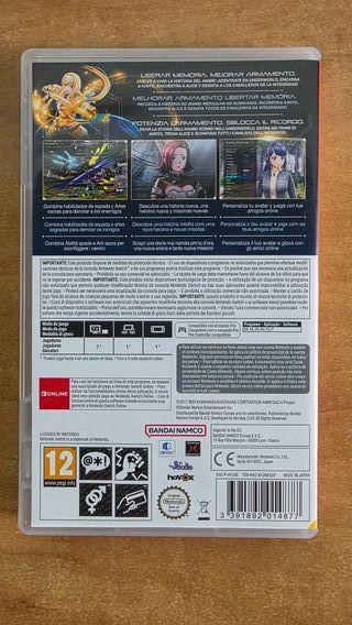 Sword Art Online: Alicization Lycoris Switch