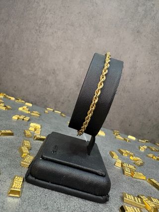 Pulsera Cordón Salomónico Oro 18k