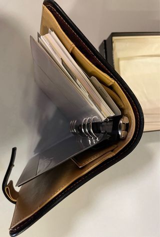 Agenda Intempo Cuero Marrón claroy Negro