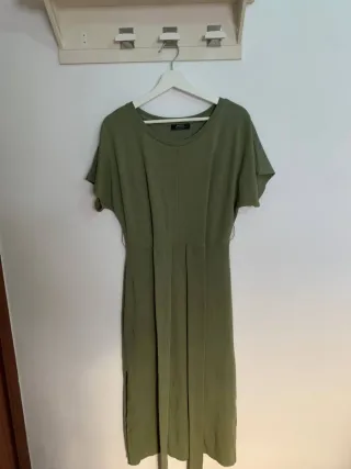 Vestido verde mujer talla S