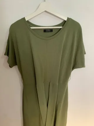 Vestido verde mujer talla S