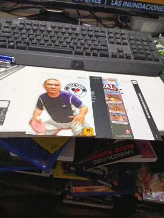 Juego Wii Rockstar Table Tennis