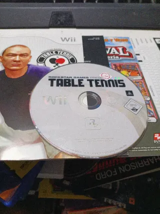 Juego Wii Rockstar Table Tennis