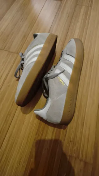 Adidas Gazelle Grigio Bianco Scarpe Uomo