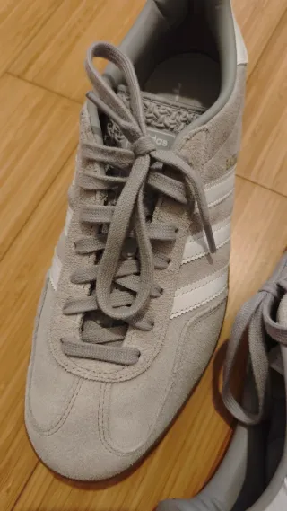 Adidas Gazelle Grigio Bianco Scarpe Uomo